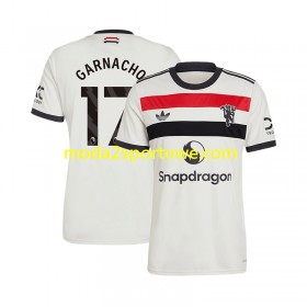 Koszulka Manchester United GARNACHO 17 Trzeci Stroje Piłkarskie 2024/25 Krótki Rękaw